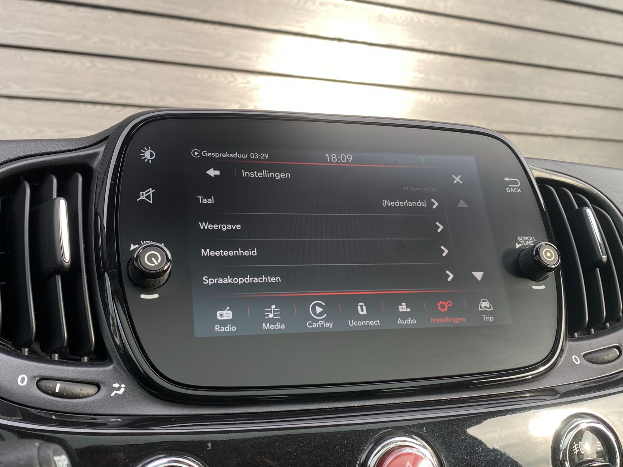 Fiat 500 1.2 Lounge Apple Carplay, Panoramadak, Cruise Control